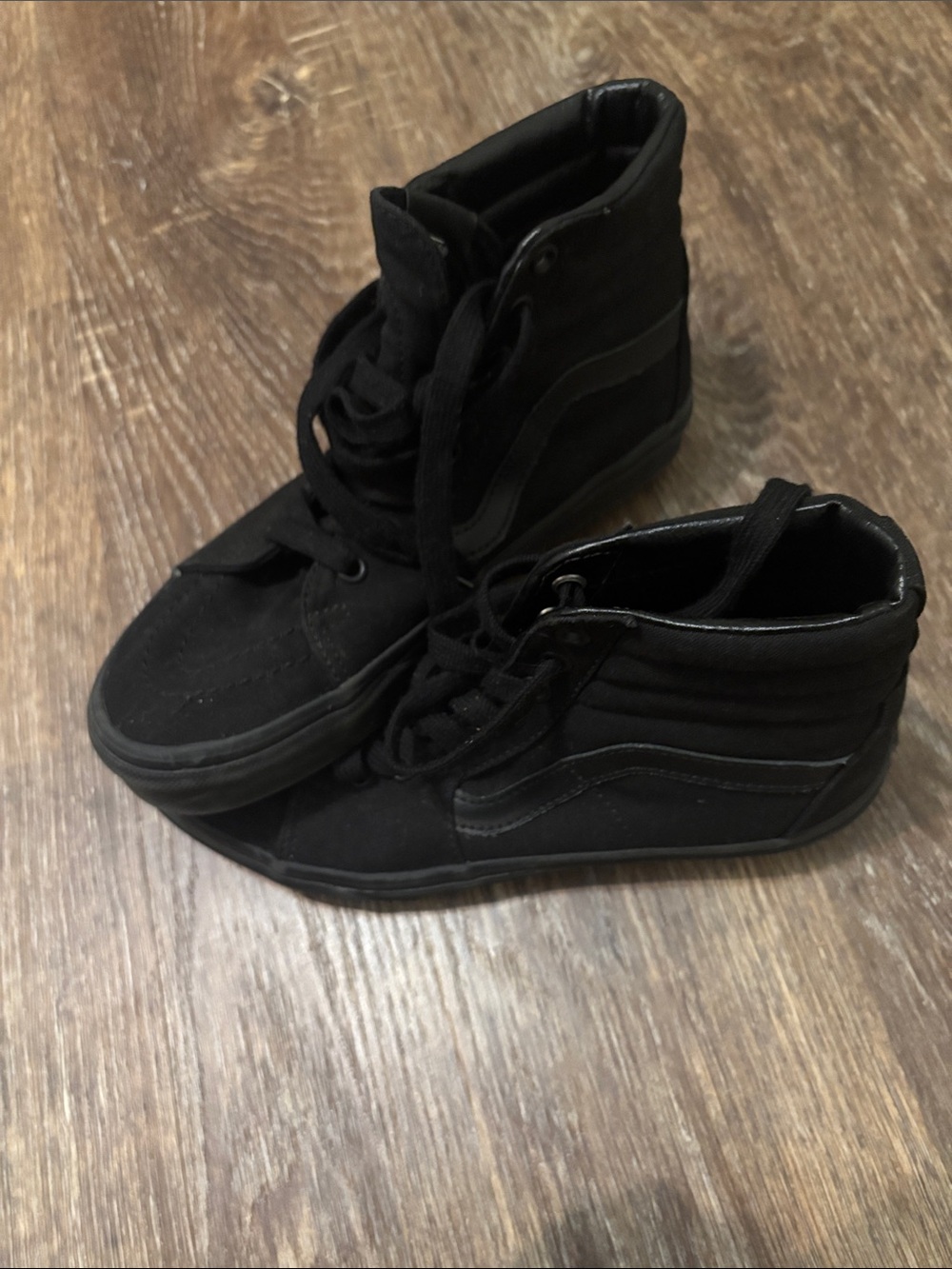 Vans Black High-Top Skate Sneakers